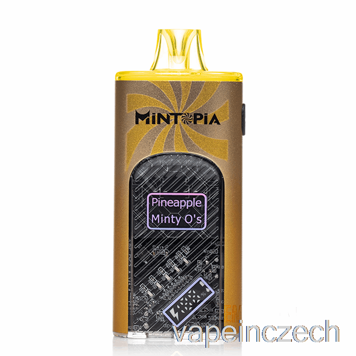 Mintopia Turbo 9000 Jednorázový Ananas Minty O's Vape Bez Nikotinu